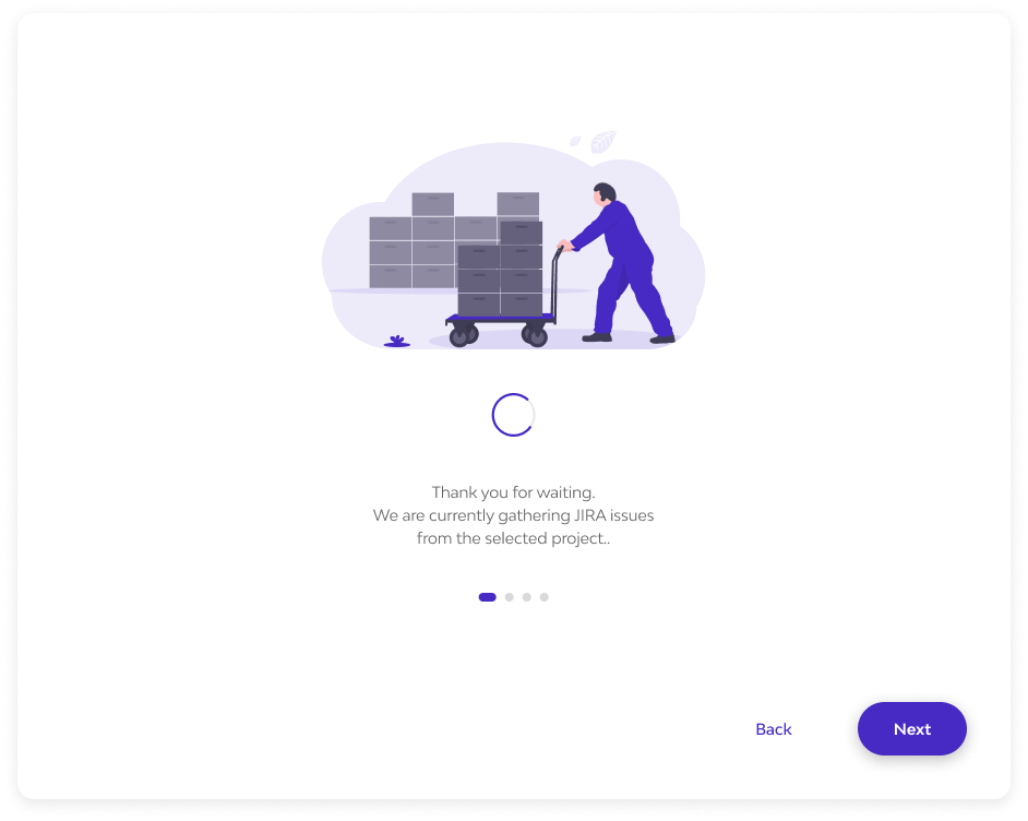 Authentication screen UI for Jira